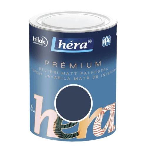 Héra Prémium beltéri falfesték 1l Kékfestő