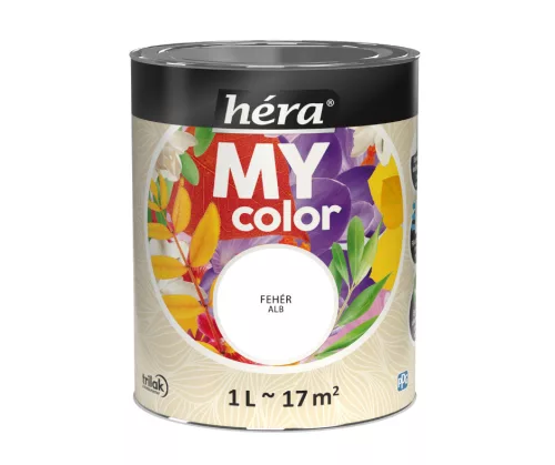 Héra My Color beltéri falfesték 1l Fehér