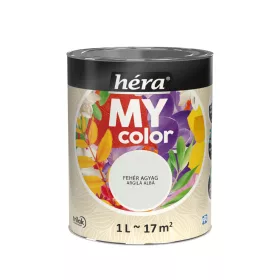 Héra My Color beltéri falfesték 1l Fehér agyag