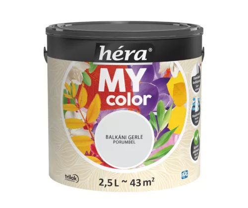 Héra My Color beltéri falfesték 2,5l Balkáni gerle