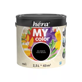 Héra My Color beltéri falfesték 2,5l Kis fekete