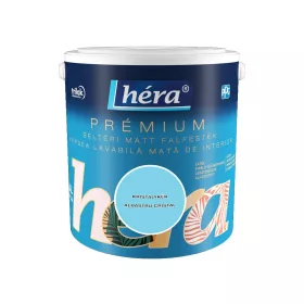 Héra Prémium beltéri falfesték 1l Kristálykék