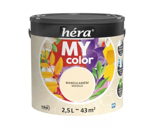 Héra My Color beltéri falfesték 2,5l Mandulakrém
