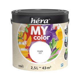 Héra My Color beltéri falfesték 2,5l Fehér