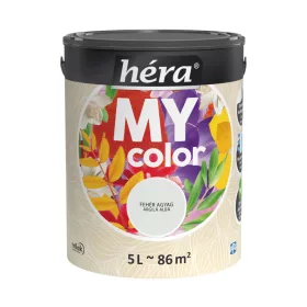 Héra My Color beltéri falfesték 5l Fehér agyag