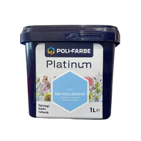 Platinum beltéri falfesték 1l Kék szellőrózsa