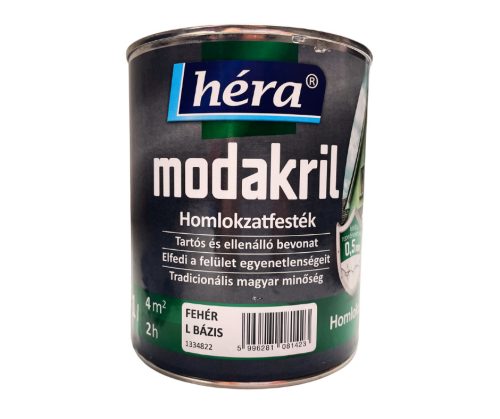 Héra Modakril kolor homlokzatfesték 1l L/Fehér