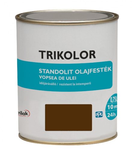 Trikolor Standolit olajfesték 0,75l 500 Barna