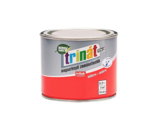 Trinát magasfényű zománcfesték 0,5l 502 Barna