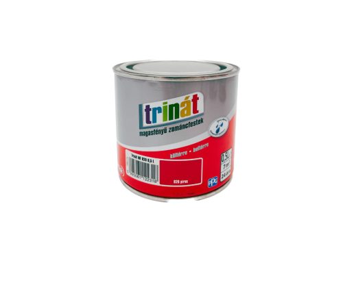 Trinát magasfényű zománcfesték 0,5l 820 Piros