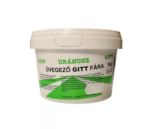 Uránusz üvegező gitt fára 1kg