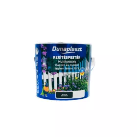 Dunaplaszt selyemfényű kerítésfesték 2,5l Barna 500