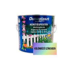 Dunaplaszt selyemfényű kerítésfesték 2,5l Fehér 100