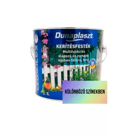   Dunaplaszt selyemfényű kerítésfesték 2,5l Antracitszürke R7016