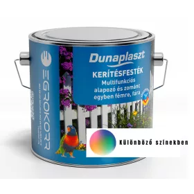 Dunaplaszt selyemfényű kerítésfesték 2,5l Fehér 100