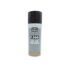 Body P360 2K HS alapozó spray 400ml Fekete