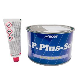 Body L.P. Plus-Soft 2K kitt edzővel 1kg Sárga