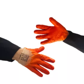 Kesztyű nitrilbe mártott 10/XL