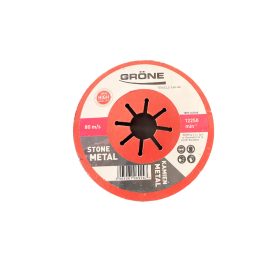 Félig rugalmas csiszolótárcsa 125mm P80