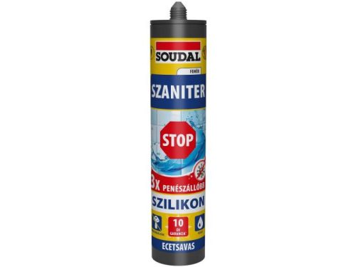 Soudal Szaniter Szilikon STOP 280ml Fehér