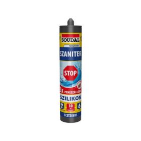 Soudal Szaniter Szilikon STOP 280ml Színtelen