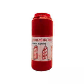 Vasoxid porfesték 1kg Vörös