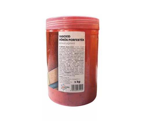 Vasoxid porfesték 1kg Vörös