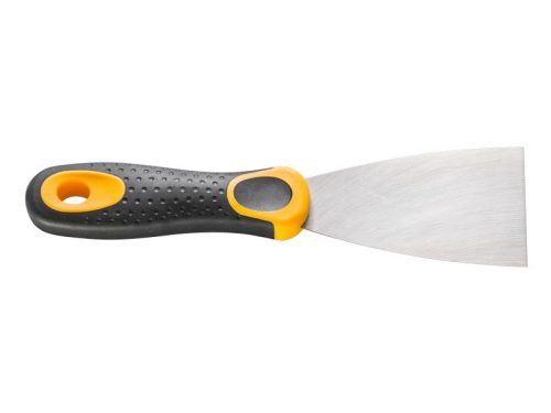 Spatulya rozsdamentes 2K műanyag nyéllel 100mm