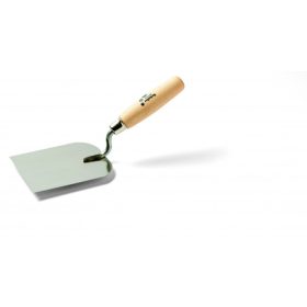 Stan Stucco kőműves kanál rozsdamentes fa nyéllel 12cm