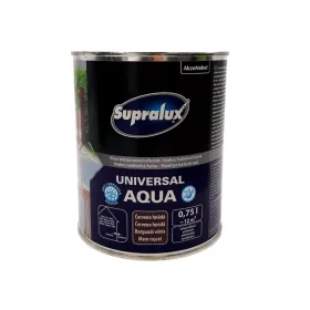   Supralux Universal aqua vízbázisú selyemfényű zománcfesték 0,75l Burgundi vörös