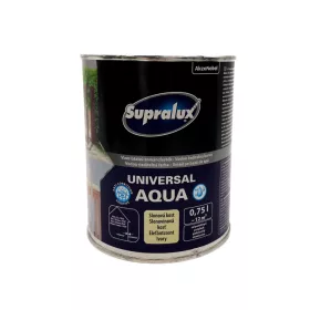   Supralux Universal aqua vízbázisú selyemfényű zománcfesték 0,75l Elefántcsont