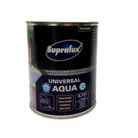   Supralux Universal aqua vízbázisú selyemfényű zománcfesték 0,75l Sötétbarna