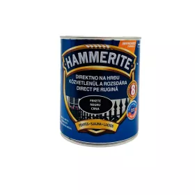 Hammerite fémfesték fényes 0,25l Fekete