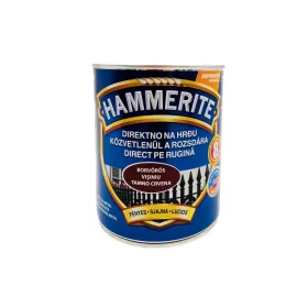 Hammerite fémfesték fényes 0,75l Borvörös