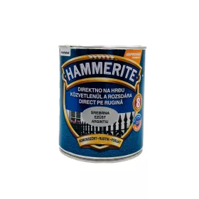 Hammerite fémfesték homokszórt 0,75l Ezüst