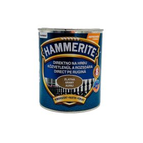 Hammerite fémfesték homokszórt 0,75l Arany
