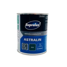   Supralux Astralin univerzális zománcfesték selyemfényű 1l Zöld