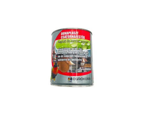 Dunaplaszt csatornafesték 0,75l Antikréz