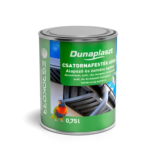 Dunaplaszt aqua csatornafesték 0,75l Antikréz