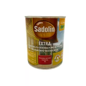 Sadolin Extra selyemfényű vastaglazúr 0,75l Svédvörös