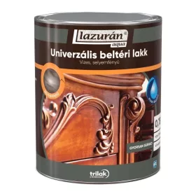   Lazurán aqua Univerzális beltéri lakk vízbázisú selyemfényű 0,75l