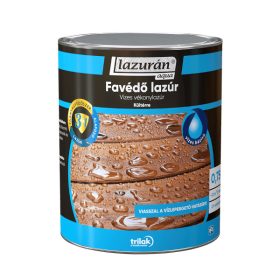 Lazurán aqua 3in1 vízbázisú vékonylazúr 0,75l Mogyoró