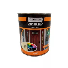   Lazurán vastaglazúr oldószeres selyemfényű 2,5l Színtelen