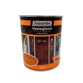   Lazurán vastaglazúr oldószeres selyemfényű 0,75l Tölgy/Északi tölgy