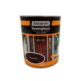   Lazurán vastaglazúr oldószeres selyemfényű 2,5l Paliszander
