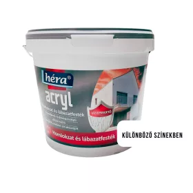 Héra homlokzat- és lábazatfesték 4l Vörös