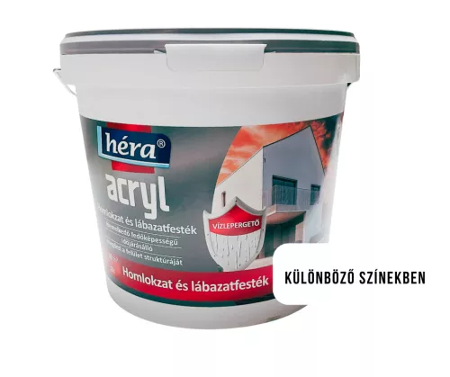Héra homlokzat- és lábazatfesték 4l Világosbarna