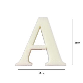 Házszám/betű 15cm "A"-Polisztirol
