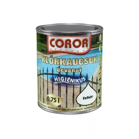 Coror Klórkaucsuk bevonat 0,75l Fehér