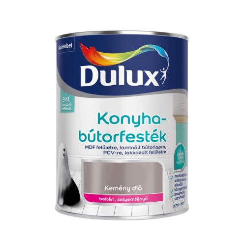 Dulux Konyhabútorfesték selyemfényű 0,75l Kemény dió
